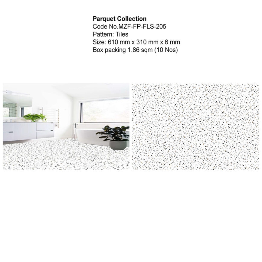 Diverse collection of parquet flooring options including wooden textures, concrete tiles, Marble texture, terrazzo, and designer finishes, displayed for UAE interiors
