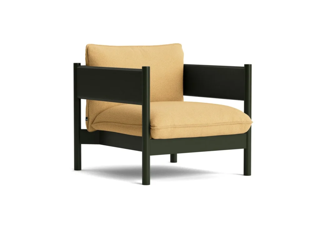 Arbour Club Armchair by Hay with a clean and clear silhouette, suitable for both classic and contemporary interiors.