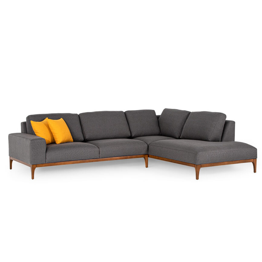 Detailed view of Ardena Sofa fabric texture and cushion stitching
