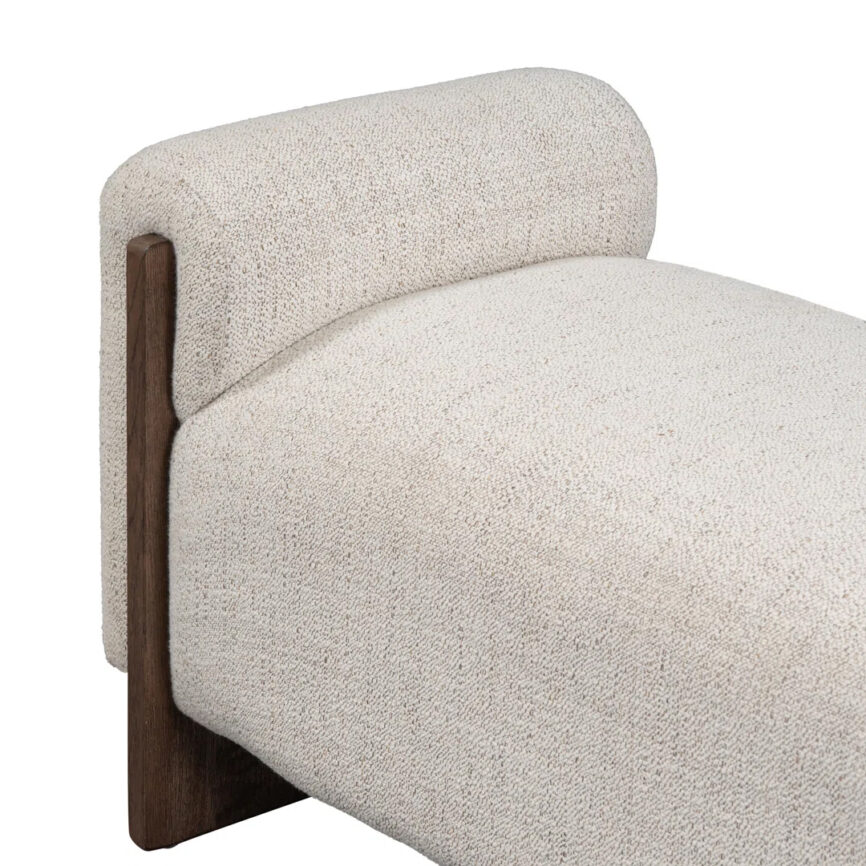 Al Maha chaise styled in yacht-inspired coastal interior