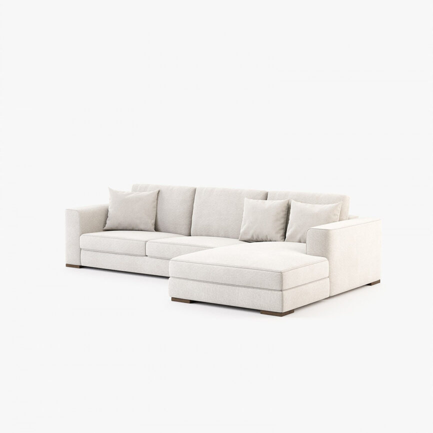 Top-angle view of Emaar Essence layout showing L-shape configuration